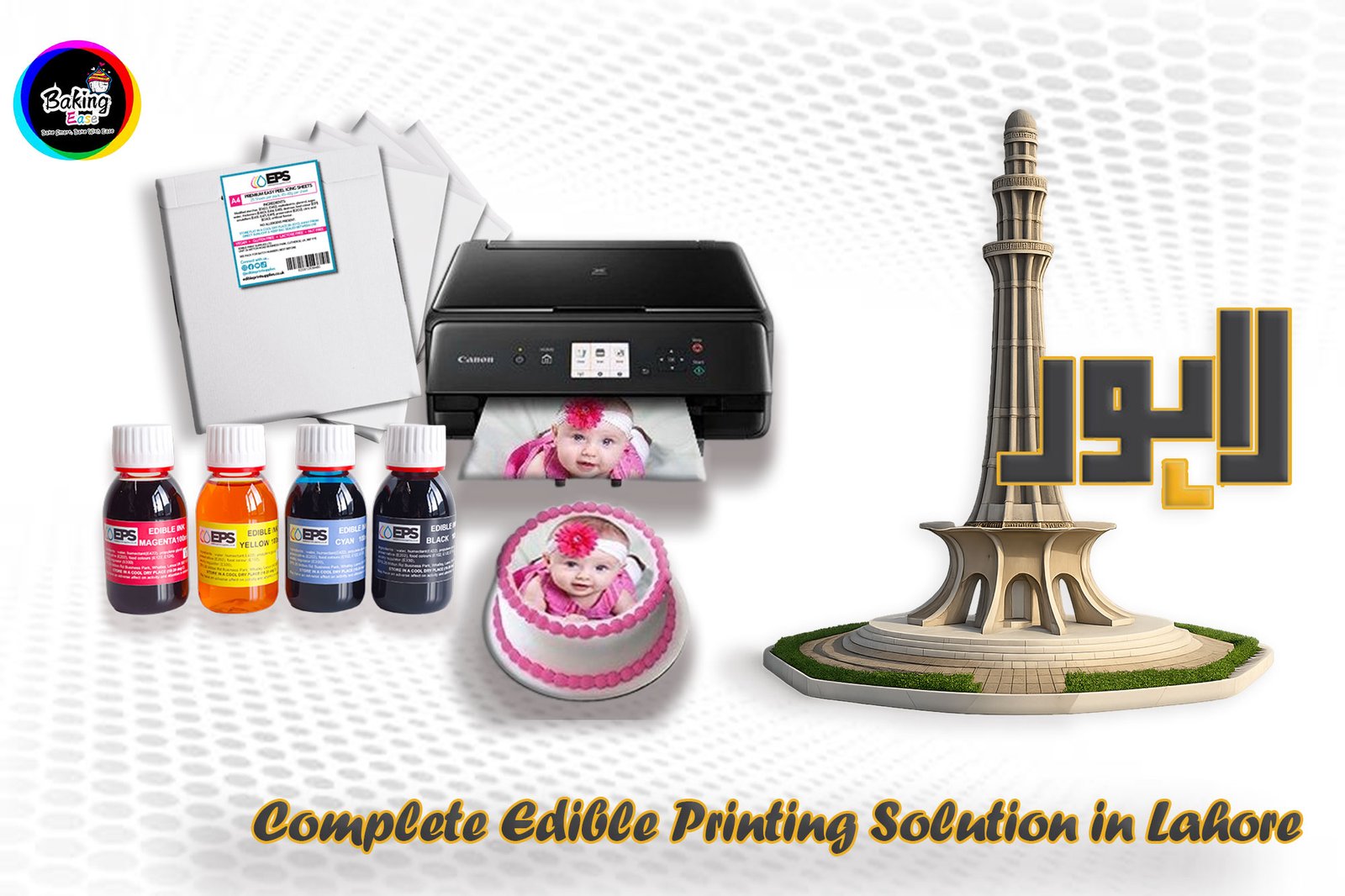 Complete Edible Printing Solution in Lahore_Baking Ease Pakistan